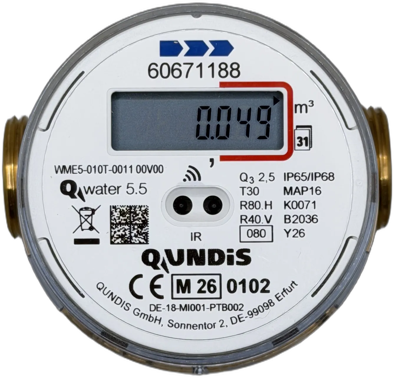 Qundis Q Water v2, foto 1 af 2