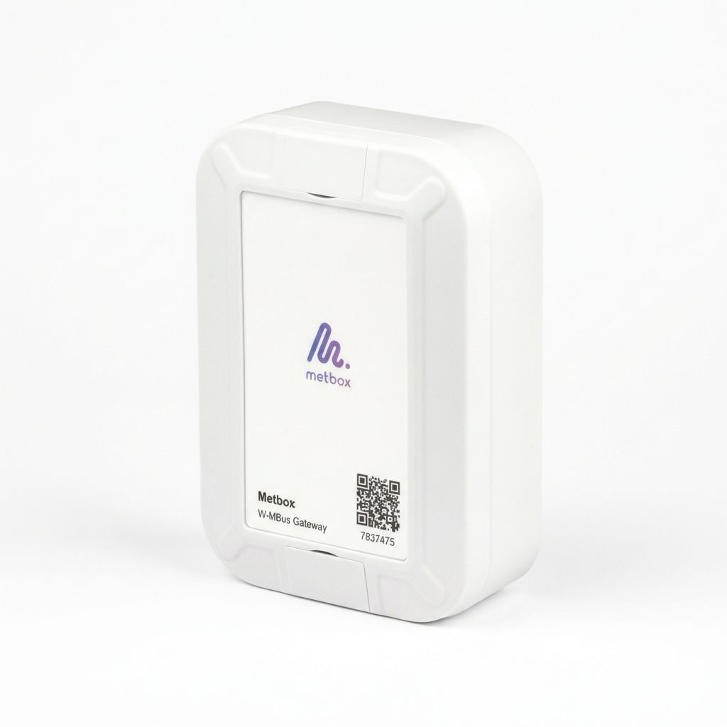 Metbox wM-Bus Gateway Battery · angled view
